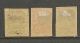 RUSSLAND RUSSIA 1920 Bürgerkrieg Wrangel Armee Lagerpost Gallipoli On Denikin Army Stamps * - Armée Wrangel