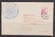 German Antarctic Research - Neumayer Station Cachet On Philatelic Cover , Adhesive Tied On Arrival At Bremen - Covers & Documents