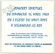 45 T Concert Spirituel Du Dimanche 16 Mars 1969 En L'Eglise De VILLENEUVE LE ROI (Dédicace De L'Abbé PORTAL) - Religion & Gospel