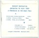 45 T Concert Spirituel Du Dimanche 16 Mars 1969 En L'Eglise De VILLENEUVE LE ROI (Dédicace De L'Abbé PORTAL) - Gospel & Religiöser Gesang