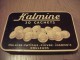 Delcampe - Ancien - Boite En Fer 30 Cachets "KALMINE P. METADIER Tours FRANCE" - Scatole