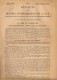 Document Militaire - Bulletin De La Section D´Information Du G.Q.G - "La Crise Des Transports Et Les Destructions..." - Historical Documents