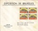 BRUXELLES-EXPOSITION UNIVERSELLE 1958-timbres RUSSIE-URSS Lot De 2 Fdc-expo 58-world Fair- - 1958 – Brussels (Belgium)