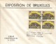 BRUXELLES-EXPOSITION UNIVERSELLE 1958-timbres RUSSIE-URSS Lot De 2 Fdc-expo 58-world Fair- - 1958 – Brussels (Belgium)