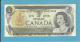 CANADA - 1 DOLLAR - ( 1973 ) - Pick 85a - Sign Lawson-Bouey - 2 Scans - Canada