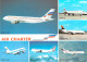 AVION-Flotte Utilisée Par AIR CHARTER (2)filiale D´AIR FRANCE Et AIR INTER Airbus A 300 Boeing B 747 727 737 Super 10 - 1946-....: Modern Tijdperk