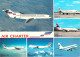 Delcampe - AVIATION- AIR CHARTER Filiale D´AIR FRANCE Et AIR INTER  Lot De 3 Cartes (2) Scan R/V Des 3 Cartes (Airbus AVION) - 1946-....: Modern Era