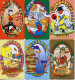 HONG KONG 1997 Full Set =6 Ex  DISNEY Warner Bros. Taco, Sushi,Curry,Burger ..etc   MINT - Hong Kong