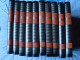 Histoire De L'Art En 10 Volumes Reliés De Couleur Noir, Orange Et Or - Encyclopedieën