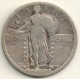 USA  1920 Standing Liberty Silver Quarter Dollar  - Philadelphia Mint - AG - 1916-1930: Standing Liberty (Libertà In Piedi)