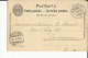 Carte Entier Postaux Affranchissement Mecanique De Lavigny - Adressé A Mr Mme Ch Marcel A Lausanne  En 1903 - Frankiermaschinen (FraMA)