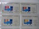 RARE : LOT DE 8 CORDONS BLEU 4 DE 120U ET 4 DE 50U VARIETE COULEUR RECTO VERSO ET NUMEROTATION - Errors And Oddities