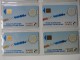 Delcampe - RARE : LOT DE 8 CORDONS BLEU 4 DE 120U ET 4 DE 50U VARIETE COULEUR RECTO VERSO ET NUMEROTATION - Fehldrucke