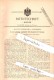 Original Patent - August Vonhausen In Wiesbaden , 1896 , Hilfs-Handantrieb Für Fahrräder , Fahrrad , Bicycle !!! - Sonstige & Ohne Zuordnung