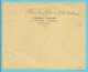 N° 200 Op Brief Met Firma-perforatie (Perfin / Perfore) "A.F." Van L´Avenie Familial Te Brussel - 1909-34