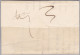 Heimat VD NYON 1837-11-19 U. PP Schwarz Vorphila Brief Nach Lavigny - ...-1845 Vorphilatelie