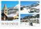 MONTGENEVRE (05-Hautes-Alpes), Eglise, Village, Skieurs, Ed. Des Alpes - Autres & Non Classés