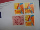 Switzerland Cover With Famous People Stamp - Brieven En Documenten