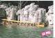 Le PAL Parc Zoologique Et D'attraction  Le 1er Train Aquatique , Une Attraction Unique En Europe , Allier , Cpm, 1988 , - Eisenbahnen