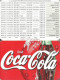 COCA-COLA * SOFT DRINK * CALENDAR * Coca-Cola 1998 * Germany - Petit Format : 1991-00