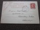 Europe France>Entiers Postaux >Carte Postale Semeuse 10c TIZI OUZOU Algérie Fse Berlin Allemagne Tarif LSE 28/12/1910 - Cartes Postales Types Et TSC (avant 1995)