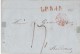PAYS BAS   LETTRE COMPLETE SANS  CORRESPONDANCE  MARQUE D'ENTREE  1846 - ...-1852 Voorlopers