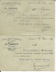 1899+1900 - SAGE - 2 CARTES ENTIER Avec REPIQUAGE PRIVE AU DOS LEGEREMENT DIFFERENT De BORDEAUX - AK Mit Aufdruck (vor 1995)