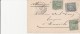 LETTRE AFFRANCHIE TYPE SAGE N° 90 ET 75 X2  CAD PARIS NOVEMBRE 1896-DESTINATION MUNICH - 1849-1876: Periodo Classico