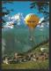 MÜRREN BE BALLOON Ballon Dolder Ballooning Week Alpine Ballonsport-Woche Karte 1986 Jungfernflug MÜRREN 1988 - Montgolfières