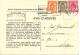 278/23 - Avis D' Arrivée SNCB TP Service TRICOLORE Petit Sceau LIEGE 1949 - Cachet Et Griffe De Gare LIEGE MEUSE - Covers & Documents