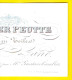 Neg TOILES TISSAGE LINGES CAMBIER PEUTTE PORSELEINKAART Ca1850 GENT CARTE PORCELAINE Porceleinkaart LITHO GYSELYNCK S15 - 1800 – 1899