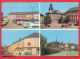 159034 / Schleiz -  Rathaus , KAUFHAUS " MAGNET " NEUMARKT , BLIK ZUM BERGKIRCHE - Germany Allemagne Deutschland Germani - Schleiz