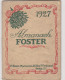 Almanach 1927 FOSTER Paris - Autres & Non Classés