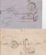 PAYS BAS   2 LETTRES - ...-1852 Voorlopers