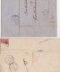 PAYS BAS   2 LETTRES - ...-1852 Voorlopers