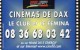 PUB  CINEMAS DE DAX   *Le Club *Le Fémina - Toegangskaarten