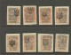 RUSSLAND RUSSIA 1920 Wrangel Lagerpost Gallipoli Ukraina Stamps * - Wrangel-Armee