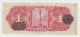 Mexico 1 Peso 1950 VF+ Pick 46b  46 B  SERIE CH - Mexico