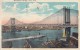 USA, Manhattan Bridge, New-York, 1927 Used Postcard [15603] - Manhattan