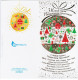 Belarus 2014 Happy New Year And Merry Christmas, Envelope + Card Inside - Bielorussia