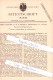 Original Patent   - R. Hascher Und W. B. Müller In Netzschkau I. V. , Sachsen , 1884 , Pulverkraftmaschine !!! - Lotterielose