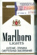 Marlboro Lights Vente En Russie - Empty Cigarettes Boxes