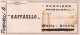 TRANSATLANTICO  " RAFFAELLO "  1965  /   Ticket - Biglietto Escursione Integro - Europa