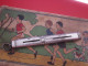 Boite Carton Vintage(dessus) + Porte Crayon à Tirette En Métal Pour écrire ->Bureau école Objets Liés Vintage Voir >> - Autres & Non Classés