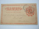 1892, Polstal Stationary Used - Hawaï