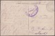 Allemagne - France 1915. Carte En Franchise Militaire. Cambrai, Le Port Cantimpré. Feldpost De La 6. Armee Valenciennes - Cambrai