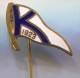 Rowing, Kayak, Canoe - Club KRKA Sibenik, Dalmatia, Croatia, Vintage Pin, Badge, Enamel - Remo