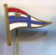 Rowing, Kayak, Canoe - Federatin Croatia, Vintage Pin, Badge, Enamel - Rowing