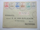 1915, BAARLE - DUC , Recommande   A Rotterdam ,  2 Scans - 1915-1920 Albert I