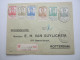 1915, BAARLE - DUC , Recommande   A Rotterdam ,  2 Scans - 1915-1920 Albert I